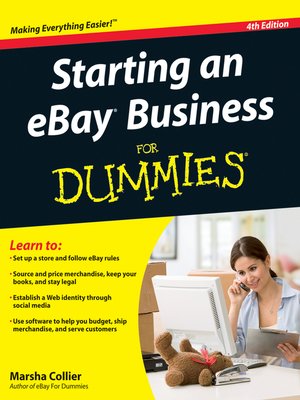 cover image of Starting an eBay Business For Dummies
